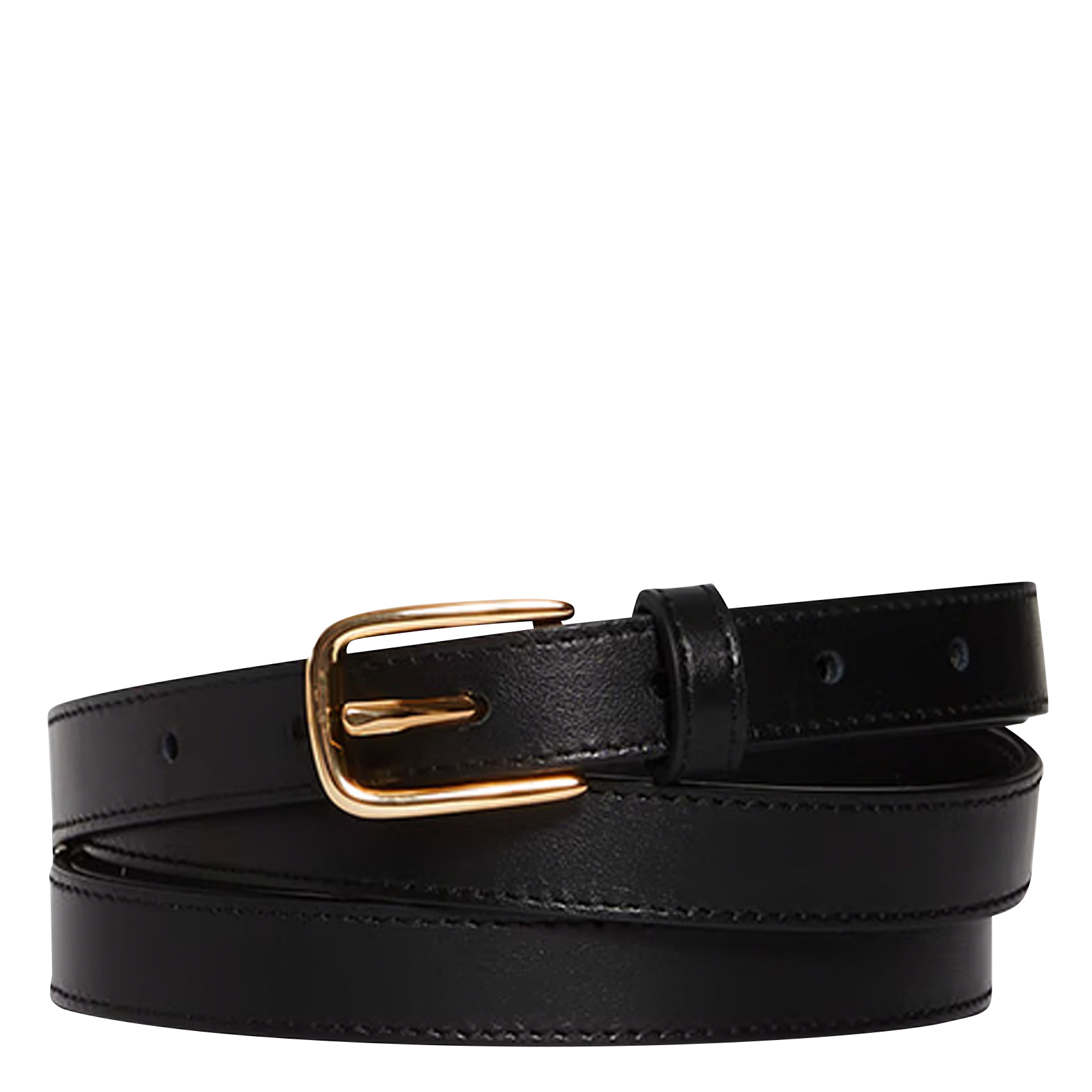 Ceinture en cuir | Noir