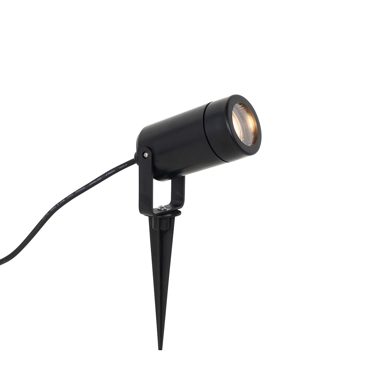 Prikspot zwart verstelbaar IP65 - Solo Eco