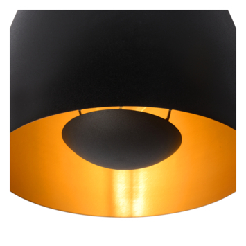 Lucide hanglamp Nolan zwart Ø24 cm