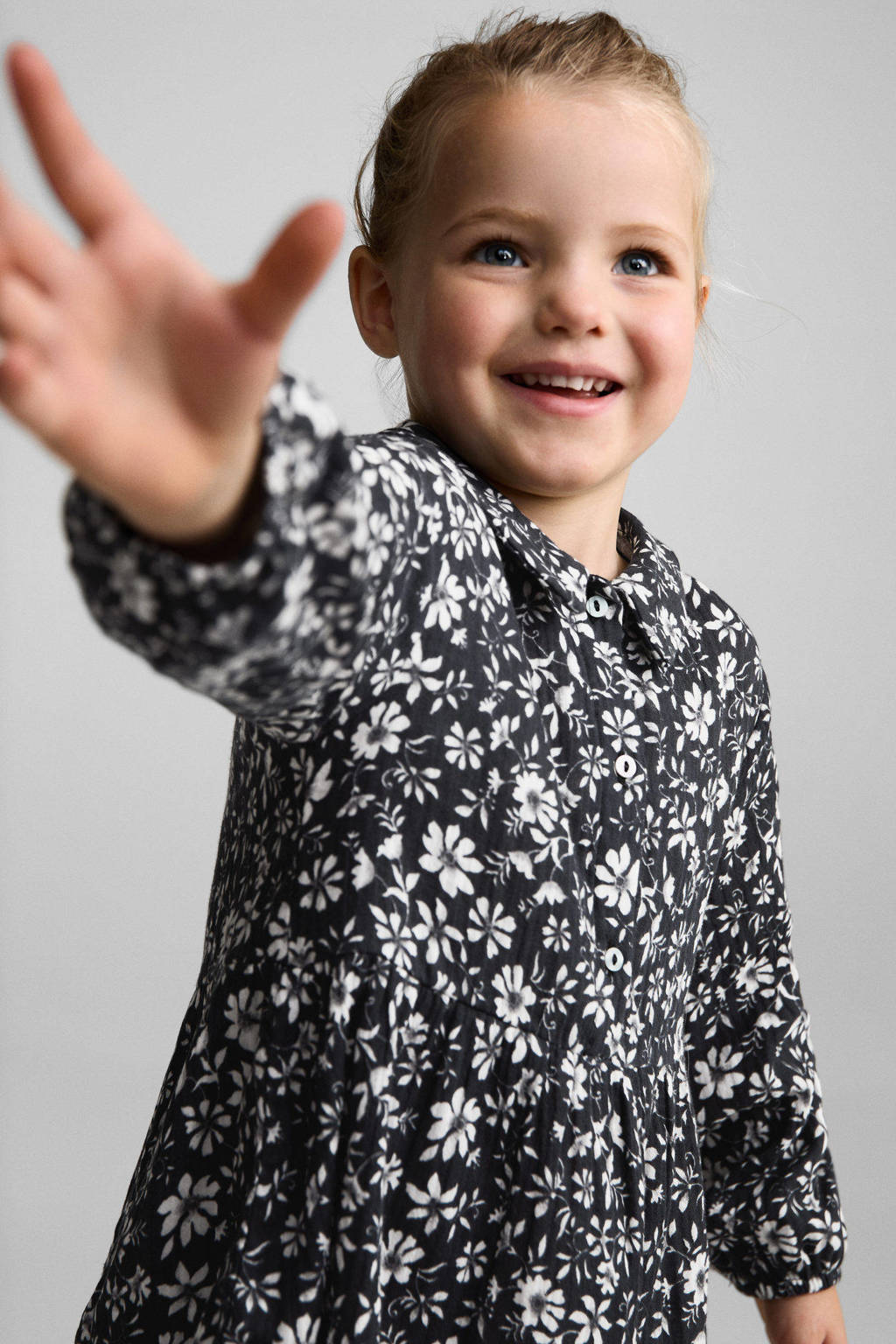 Mango Kids A-lijn jurk marine