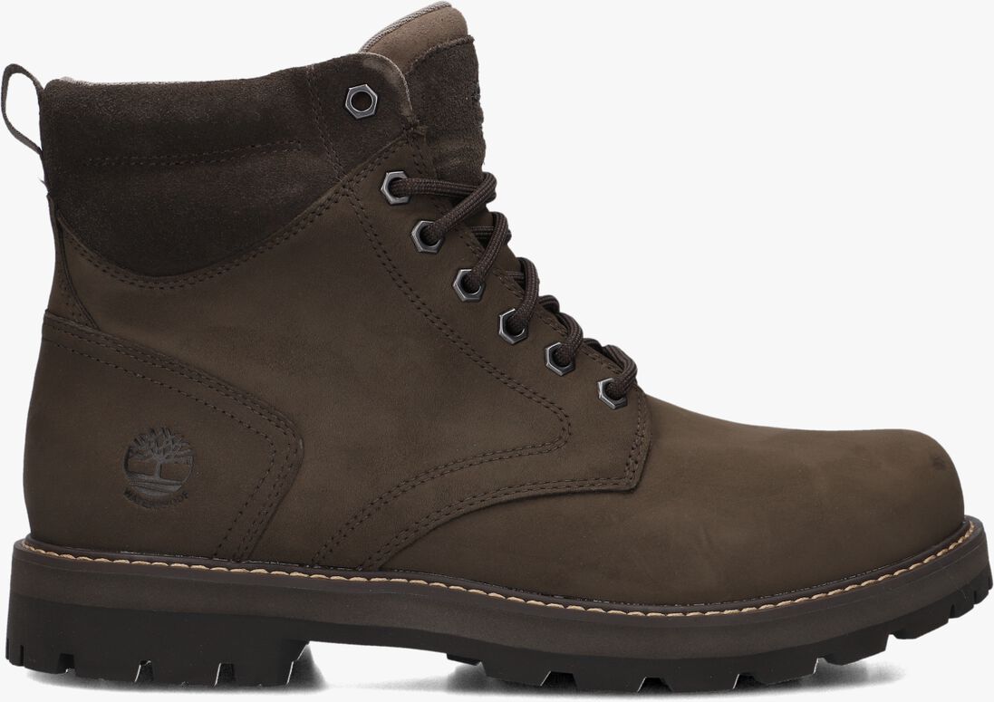 bruine timberland veterboots britton road mid lace up