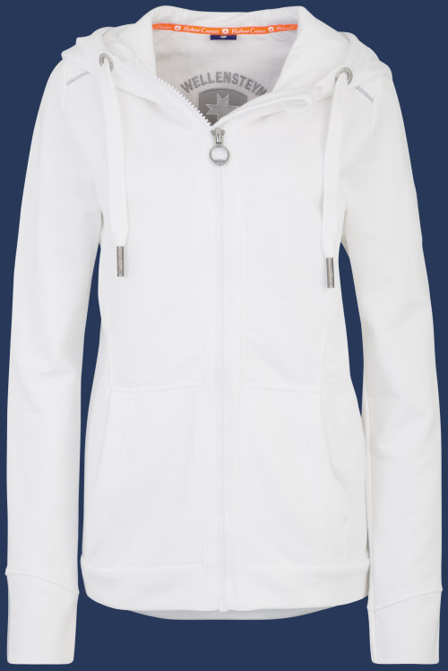 Yacht Hoodie Lady French Terry 400, White