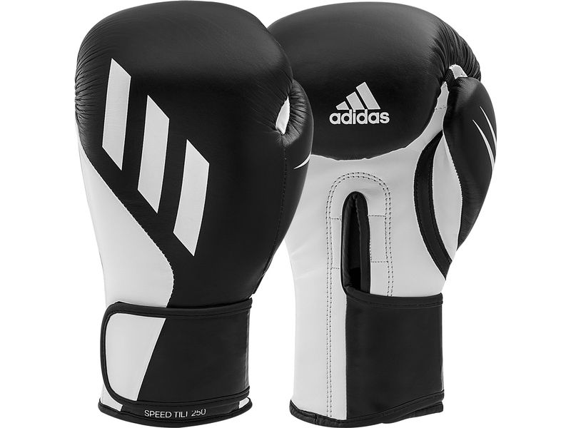 adidas Boxhandschuhe Speed Tilt 250 Black/White 12 oz Premium Boxhandschuhe