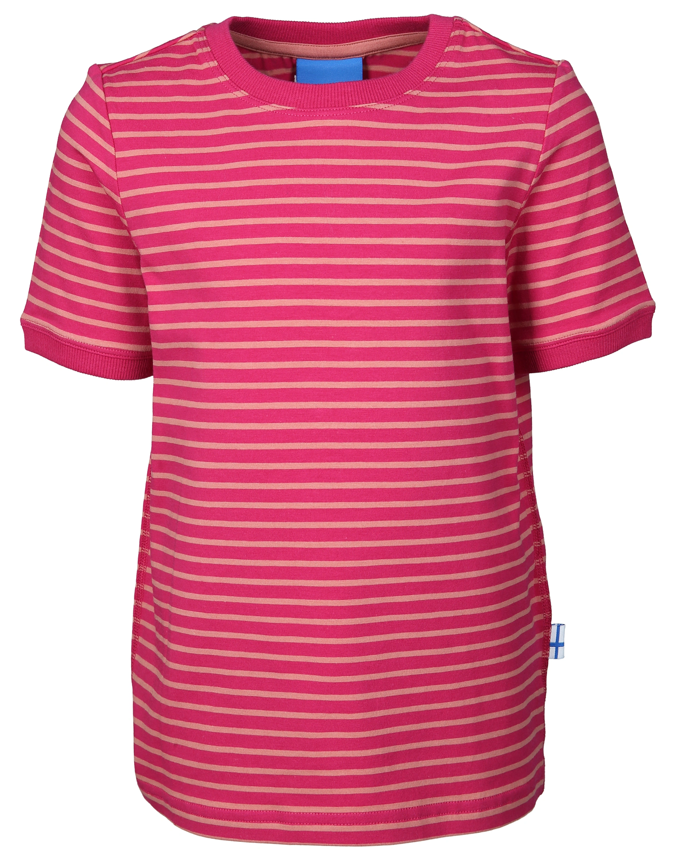 T-Shirt RENKAAT gestreift in raspberry
