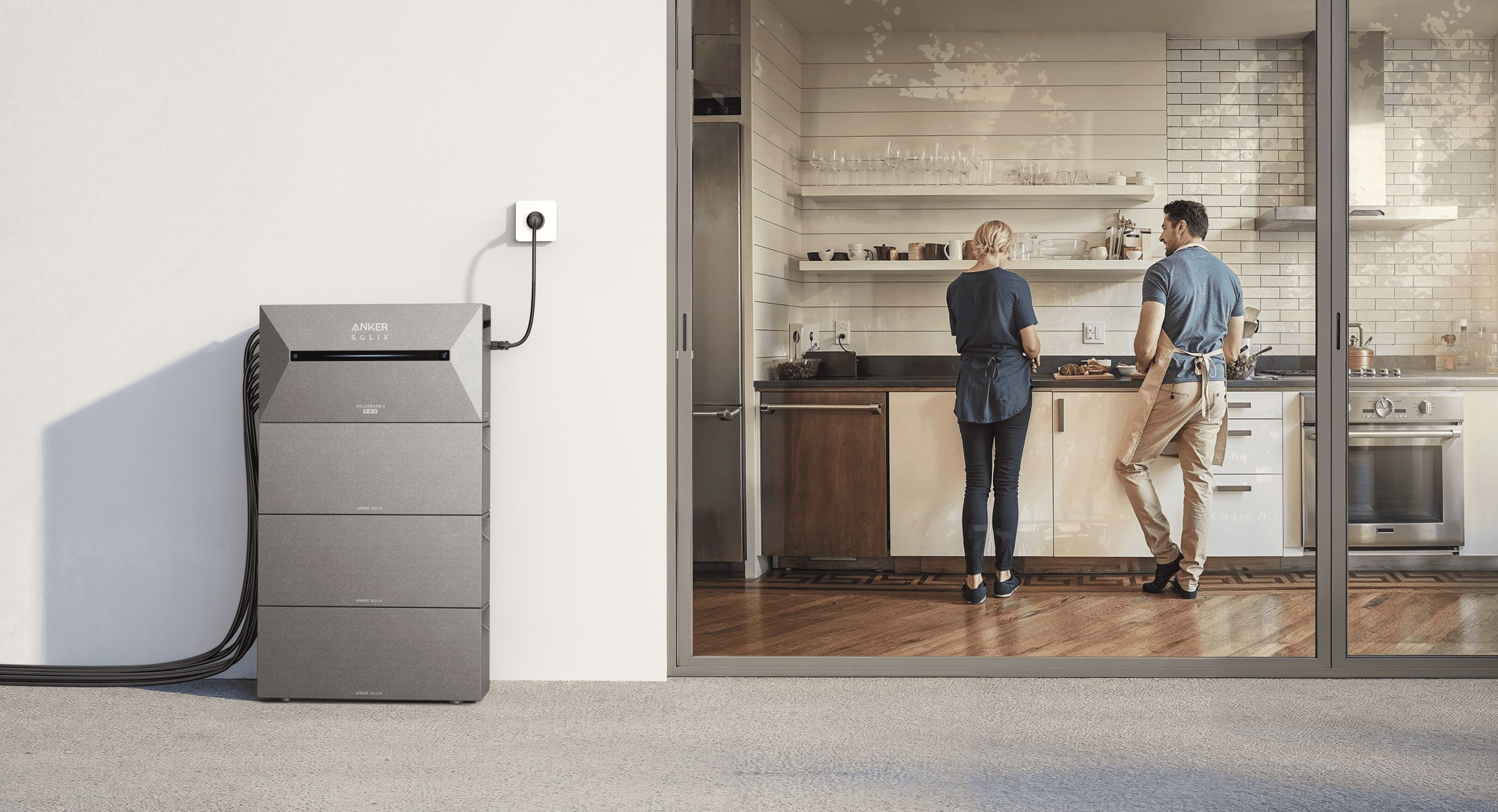 Anker SOLIX Solarbank 2 E1600 Batterie Erweiterung, 1.6kWh Akkukapazität, IP65, 6000 Ladezyklen, LFP Akku, Kompatibel mit 99% der Balkonkraftwerke, Plug&Play in 5 Min