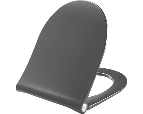 PRESSALIT Sway D toiletzitting voor Geberit (voorheen Keramag iCon + Renova nr. 1), matzwart, met soft-close en lift-off mechanisme