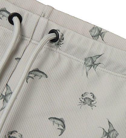 Lil' Atelier Badehose - NmmFlorio - Vapor Blue