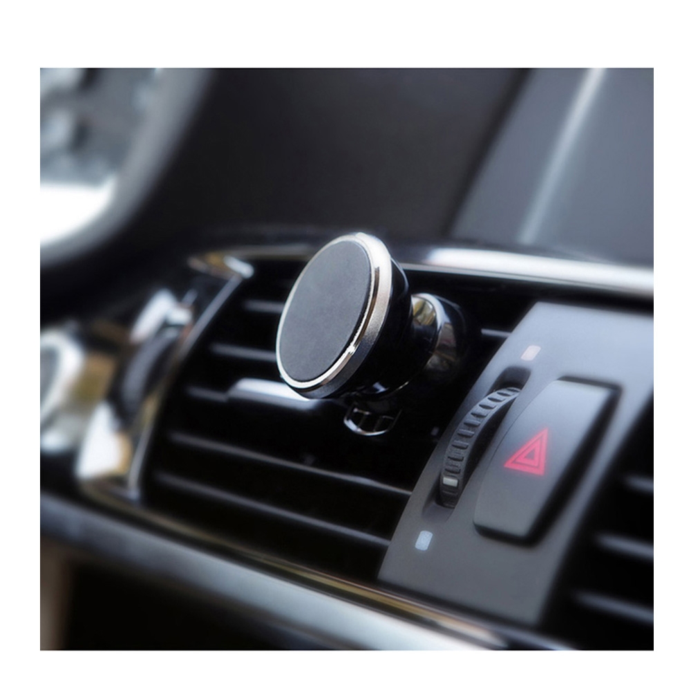 Auto KFZ Magnet Halterung für Lüftungsgitter - Schwarz