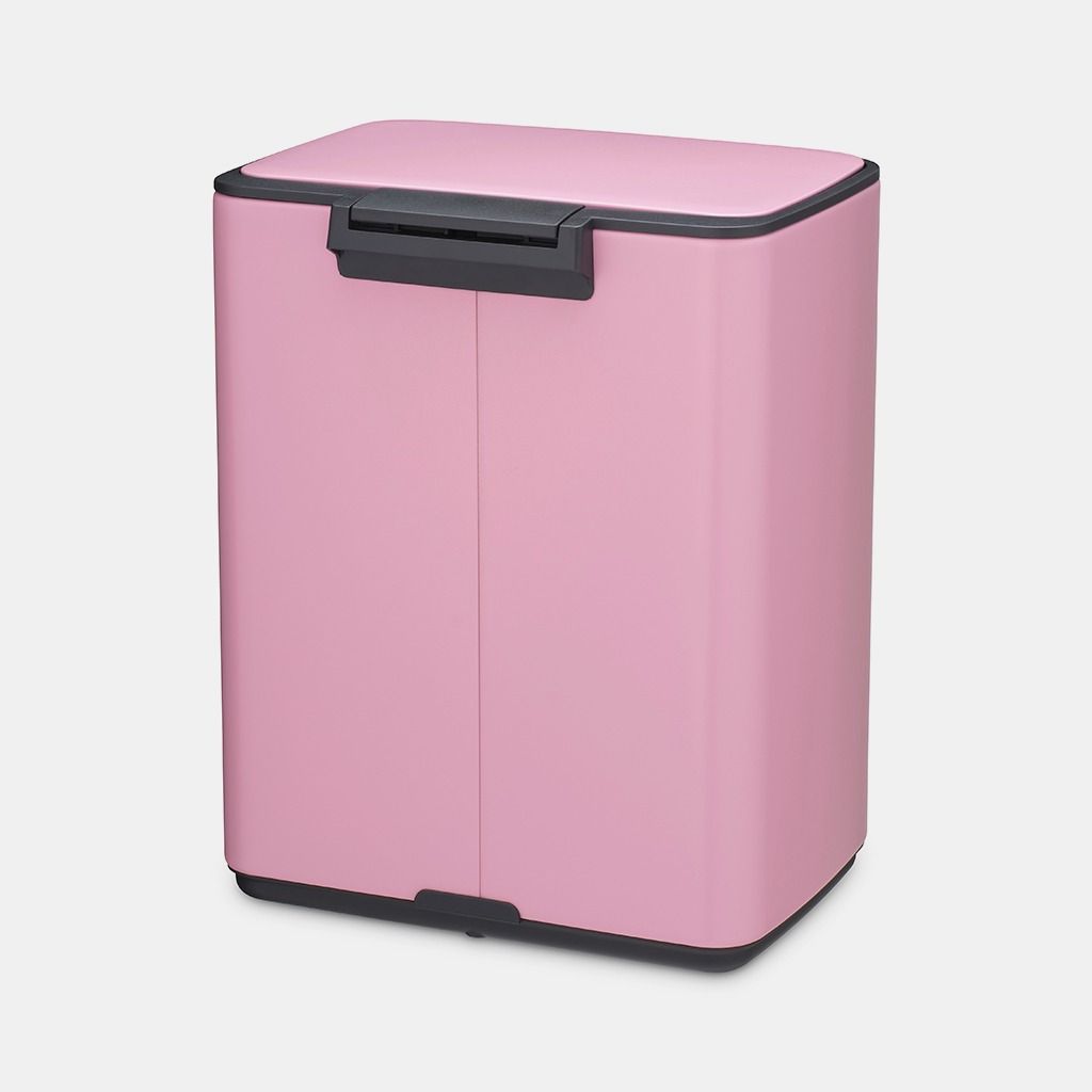 Bo Pedaalemmer, 12 liter, stil sluitend, kunststof binnenemmer - Lilac