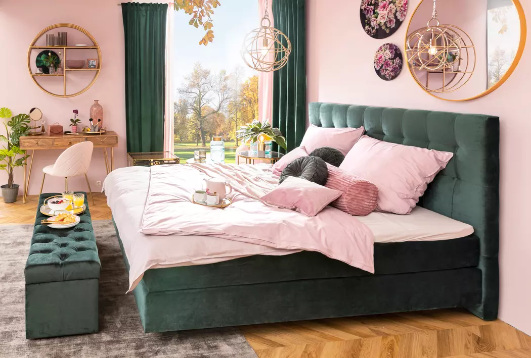 Boxspringbett Lund 140 x 200 cm