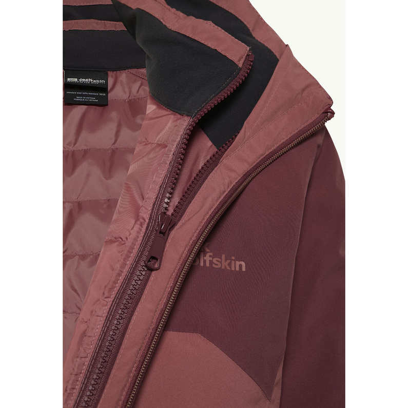Jack Wolfskin Damen Hunberg 3in1 Jacke