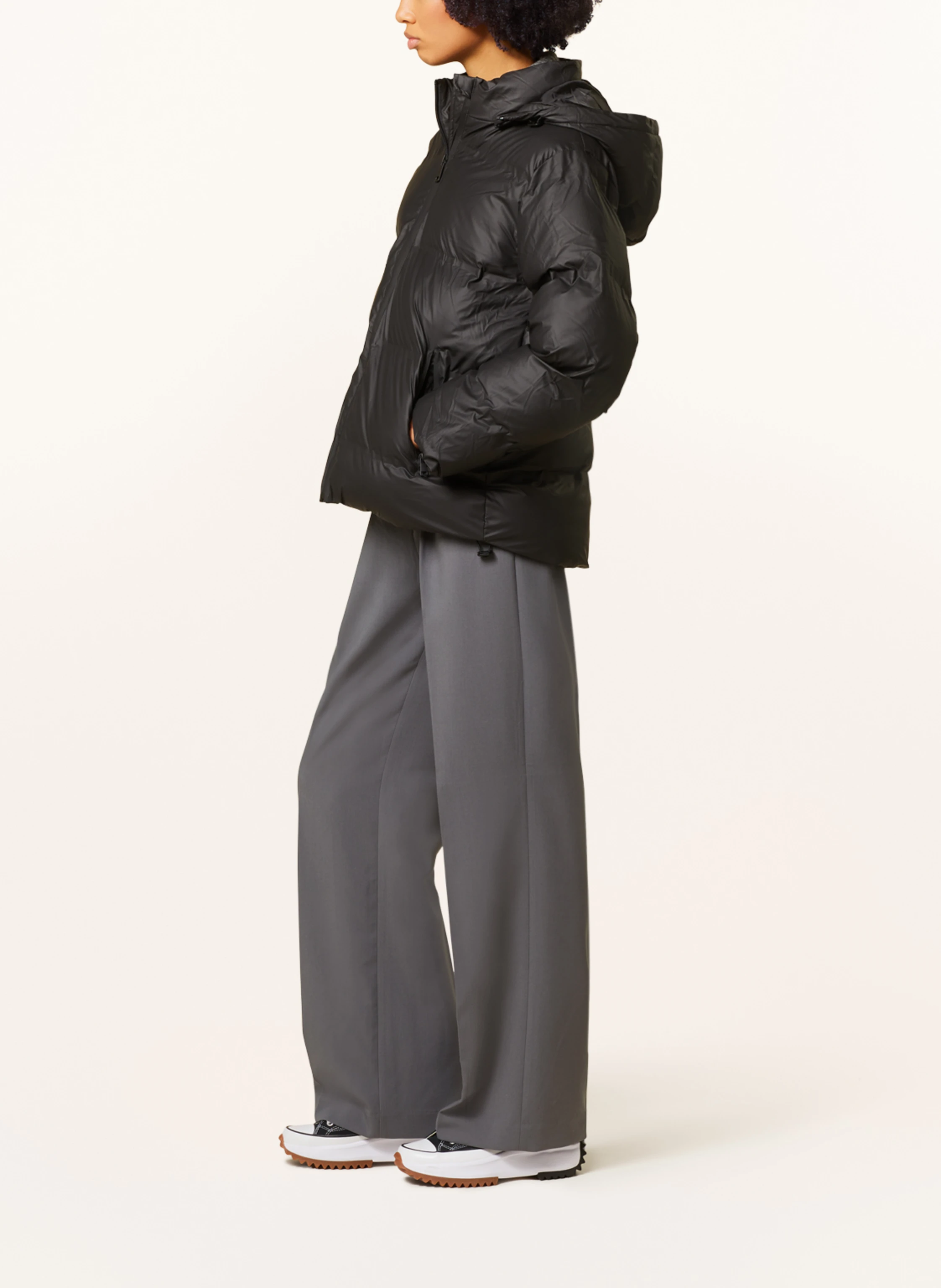 NEO NOIR Steppjacke FOX mit abnehmbarer Kapuze
