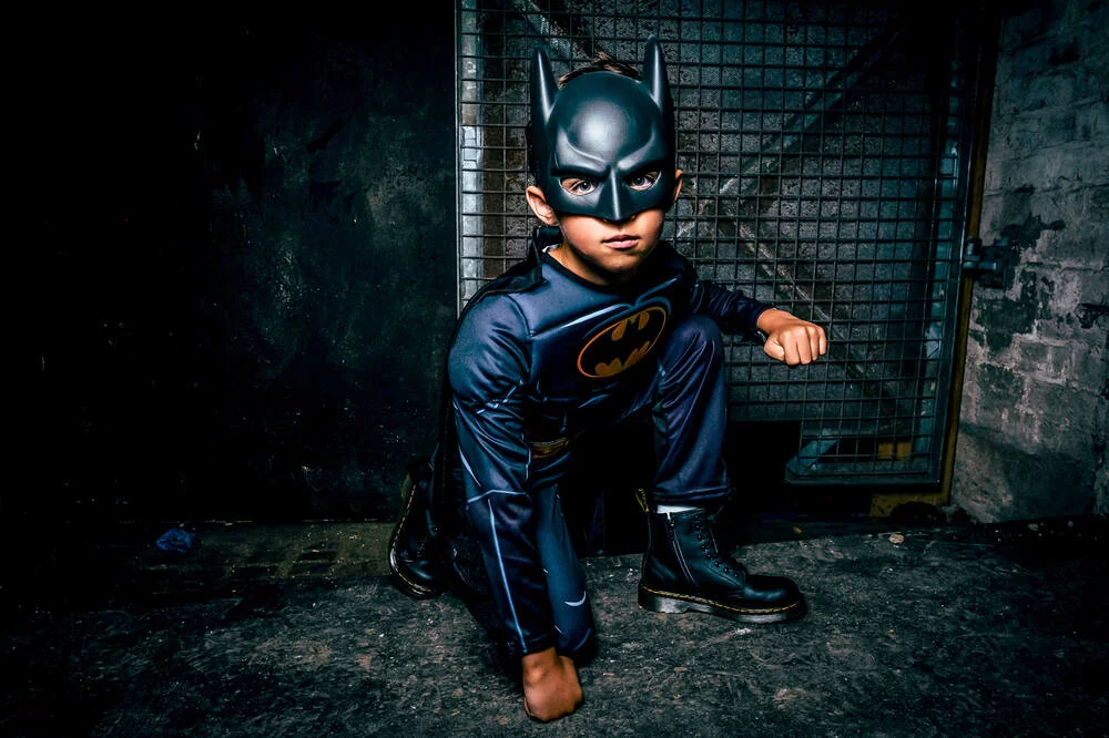 DC COMICS BATMAN - DEGUISEMENT LUXE - TAILLE S 3-4 ANS