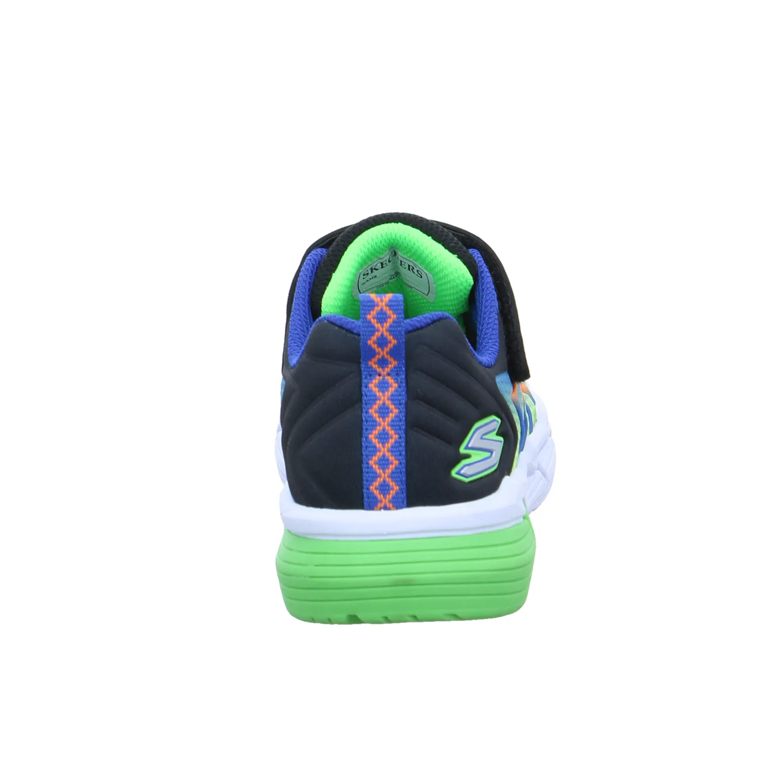 SKECHERS Jungen-Halbschuh Klett Multicolor Textil  Sneaker