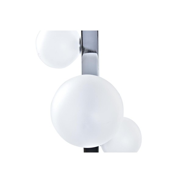 Lampe de bureau argenté blanc 220 v moderne (15 x 15 x 68 cm)
