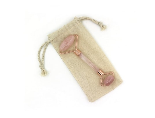 SUN&SIA - 1 masseur visage en quartz rose