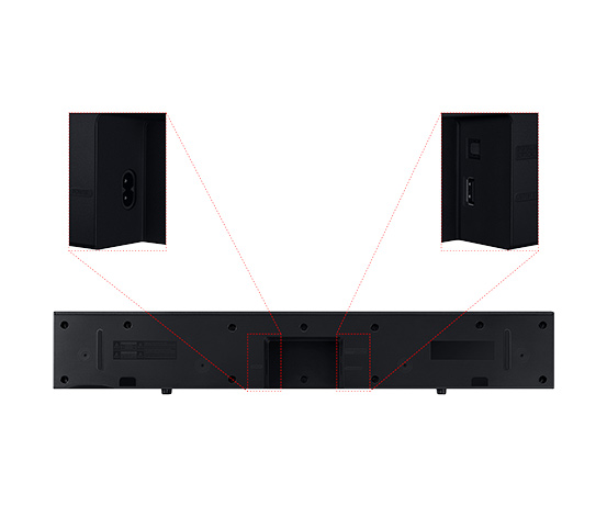 Samsung HW-C410G/ZG 2.0-Kanal-Soundbar mit integriertem Subwoofer