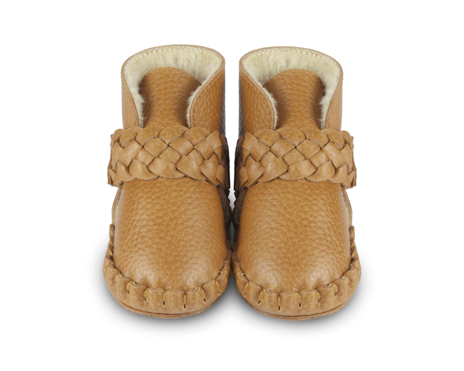 Mace Booties | Toast Grain Leather