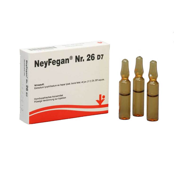Neyfegan Nr.26 D 7 Ampullen, 5X2 ml