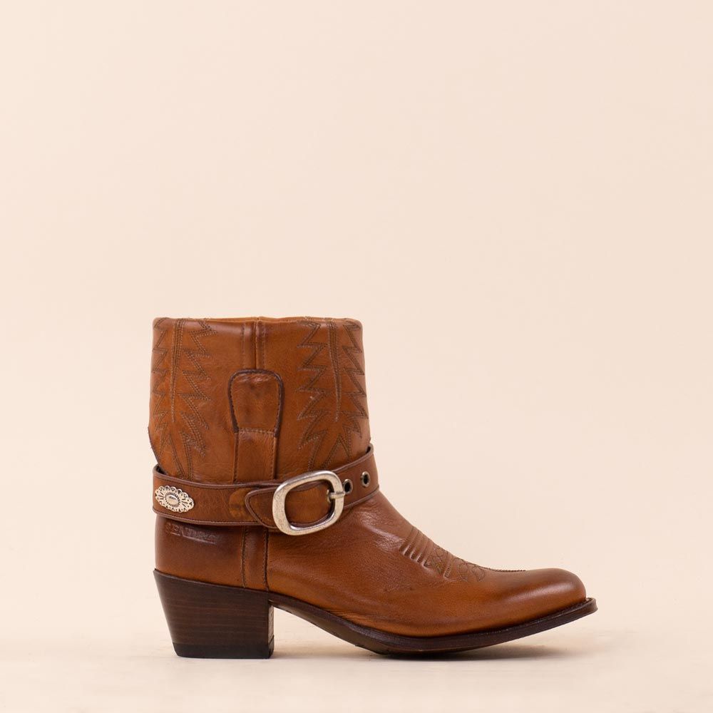2 in 1 Sendra laarzen 17592 Cuoio Marron