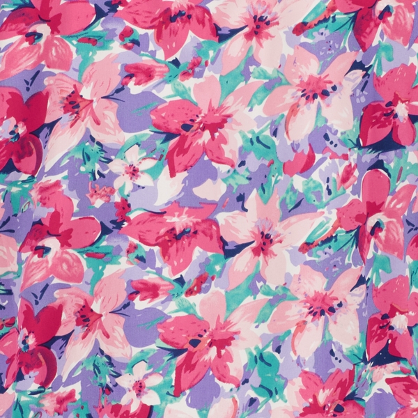 TwoDay dames jurk met bloemenprint roze