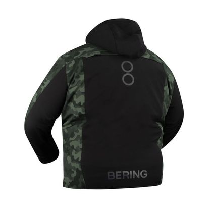 Veste Bering DAVIS KING SIZE - Noir / Gris