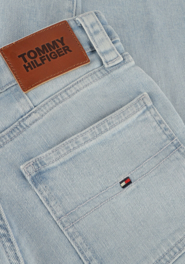 TOMMY HILFIGER lichtblauwe tommy hilfiger skinny jeans girlfriend bleached hemp