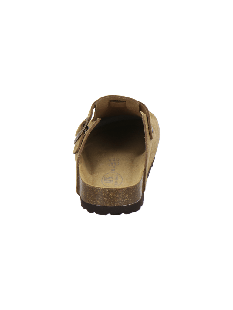 Clogs Herren Leder cognac
