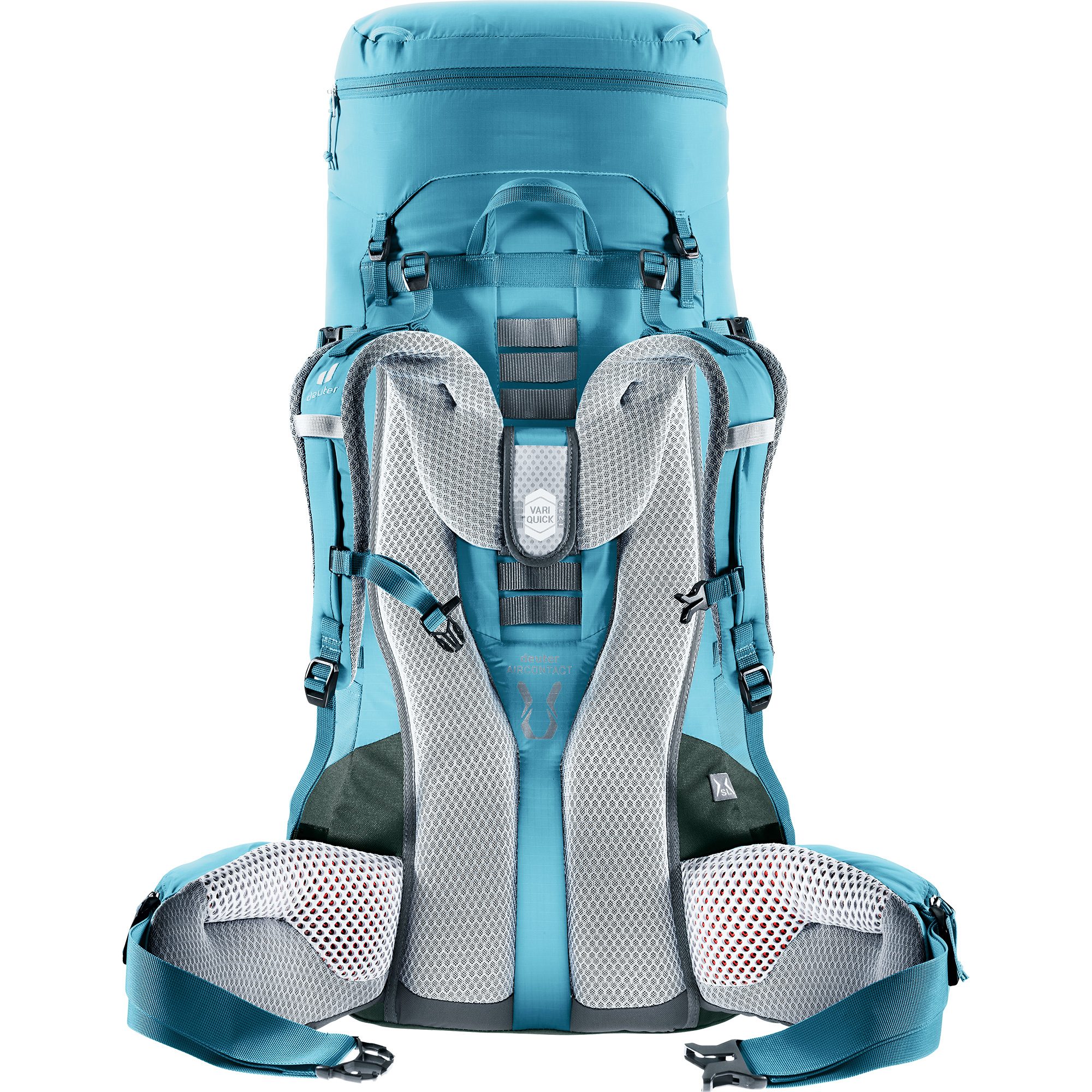 deuter Aircontact Lite 45l + 10 SL Trekkingrucksack Damen lagoon ivy