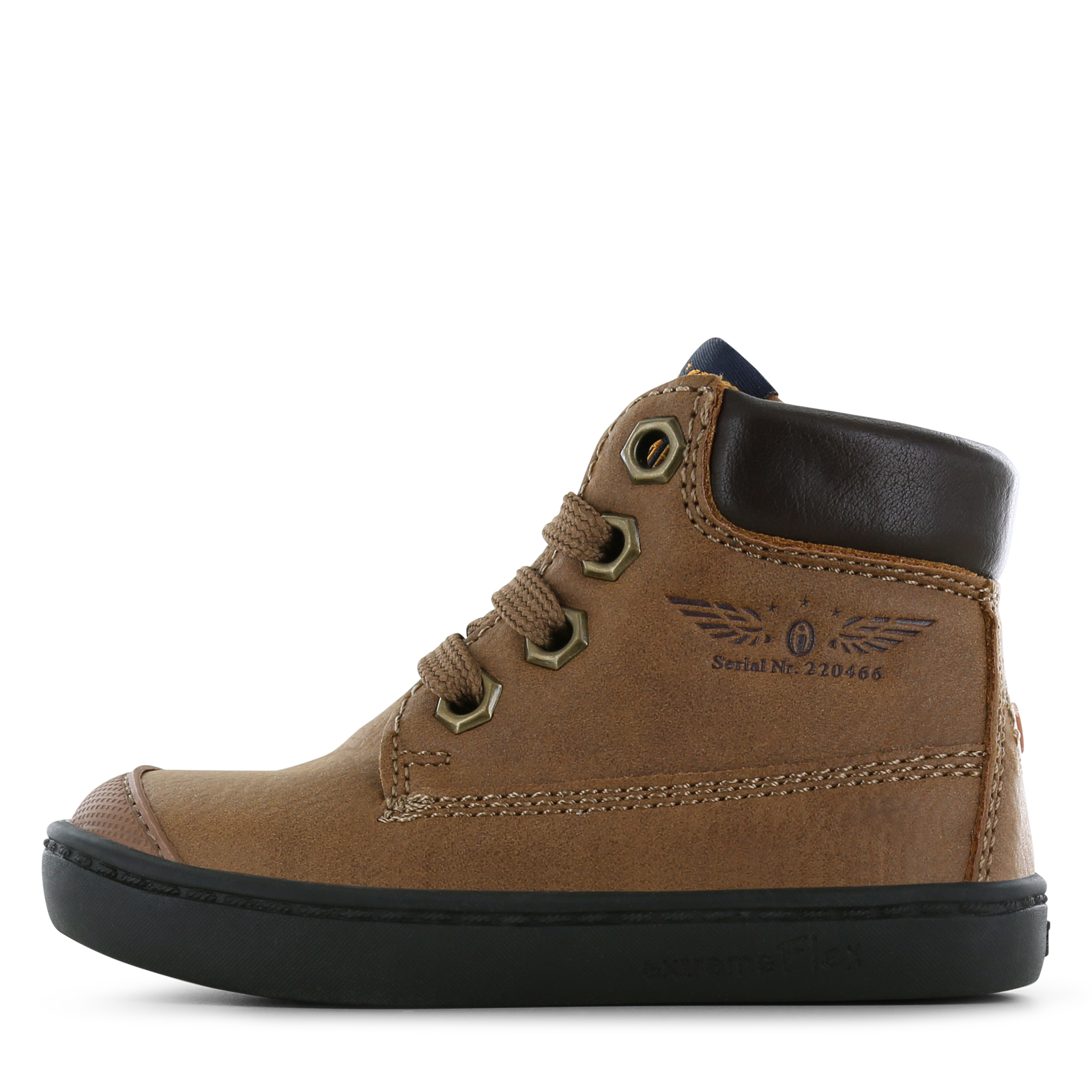 Shoesme bruin veterbootje Microfiber nubuck | Sale