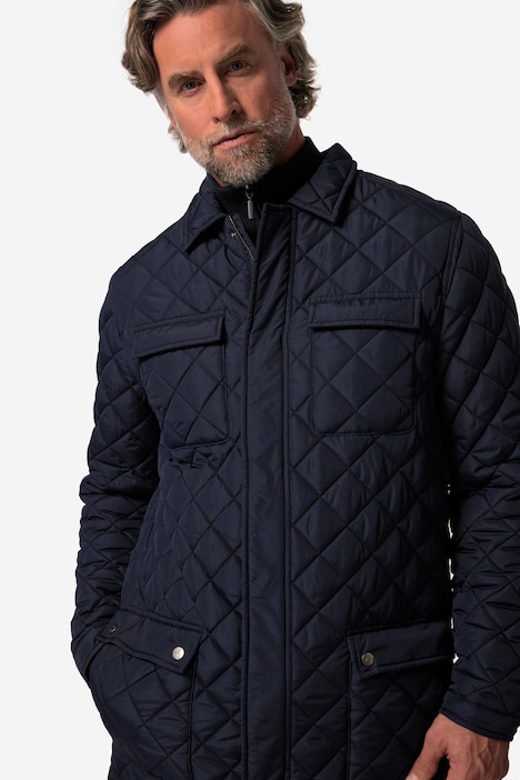 Boston Park Steppjacke, Hemdkragen, bis 8 XL