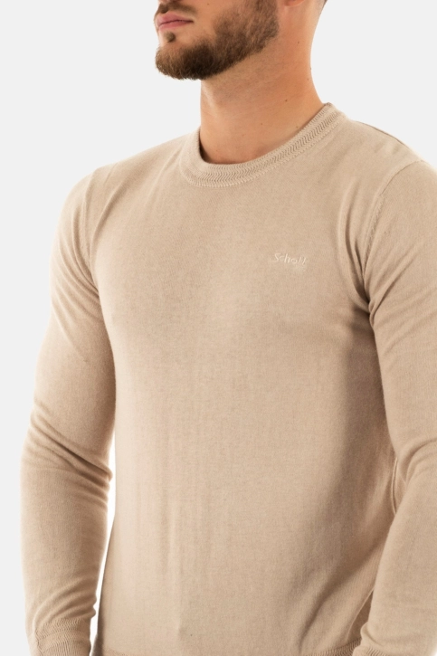 Pull hiver schott beal1 lt.beige