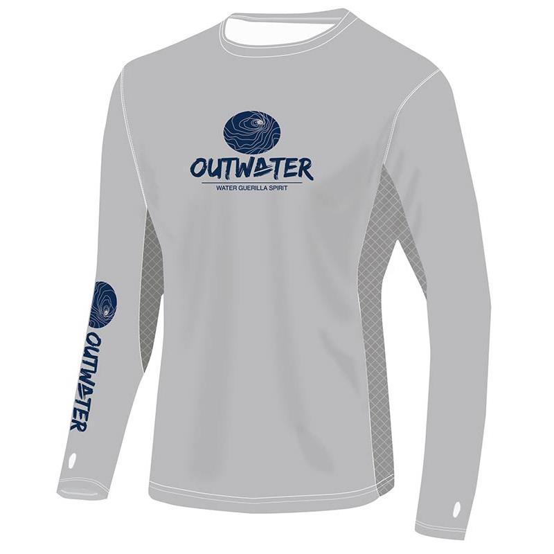 Tee Shirt Manches Longues Homme Outwater Spreks Gray