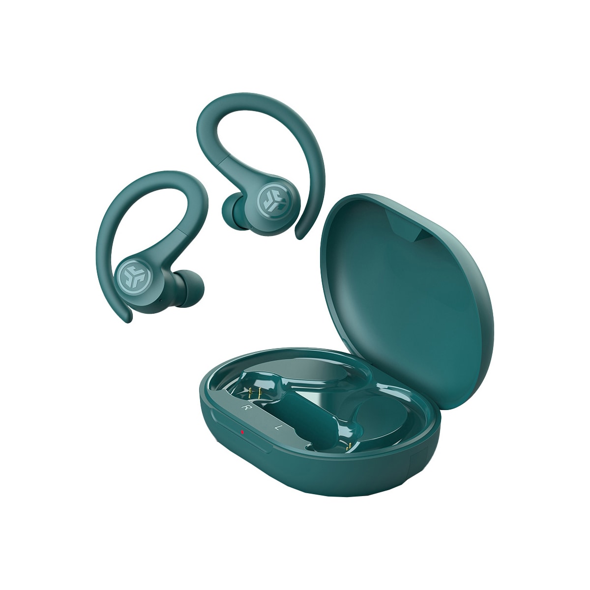JLab Go Air Sport helt trådløse in-ear hodetelefoner (blågrønn)