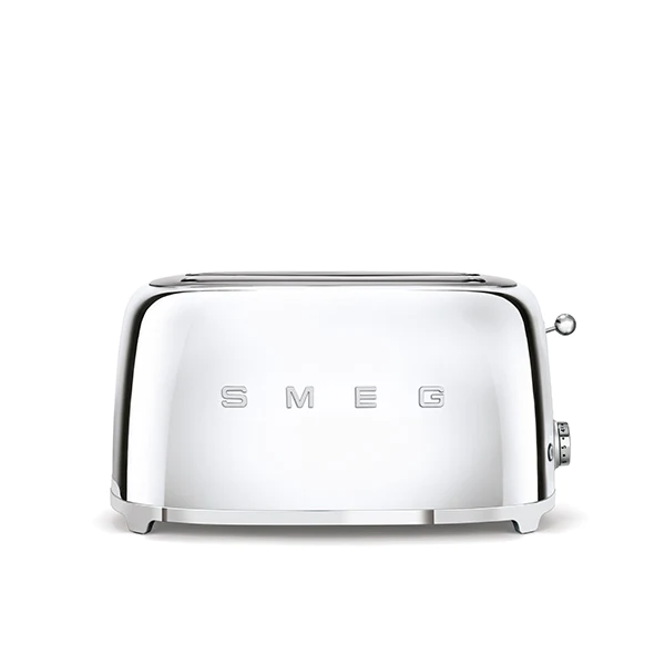 Grille pain 4 tranches 1500 W TSF02SSEU chromé Smeg
