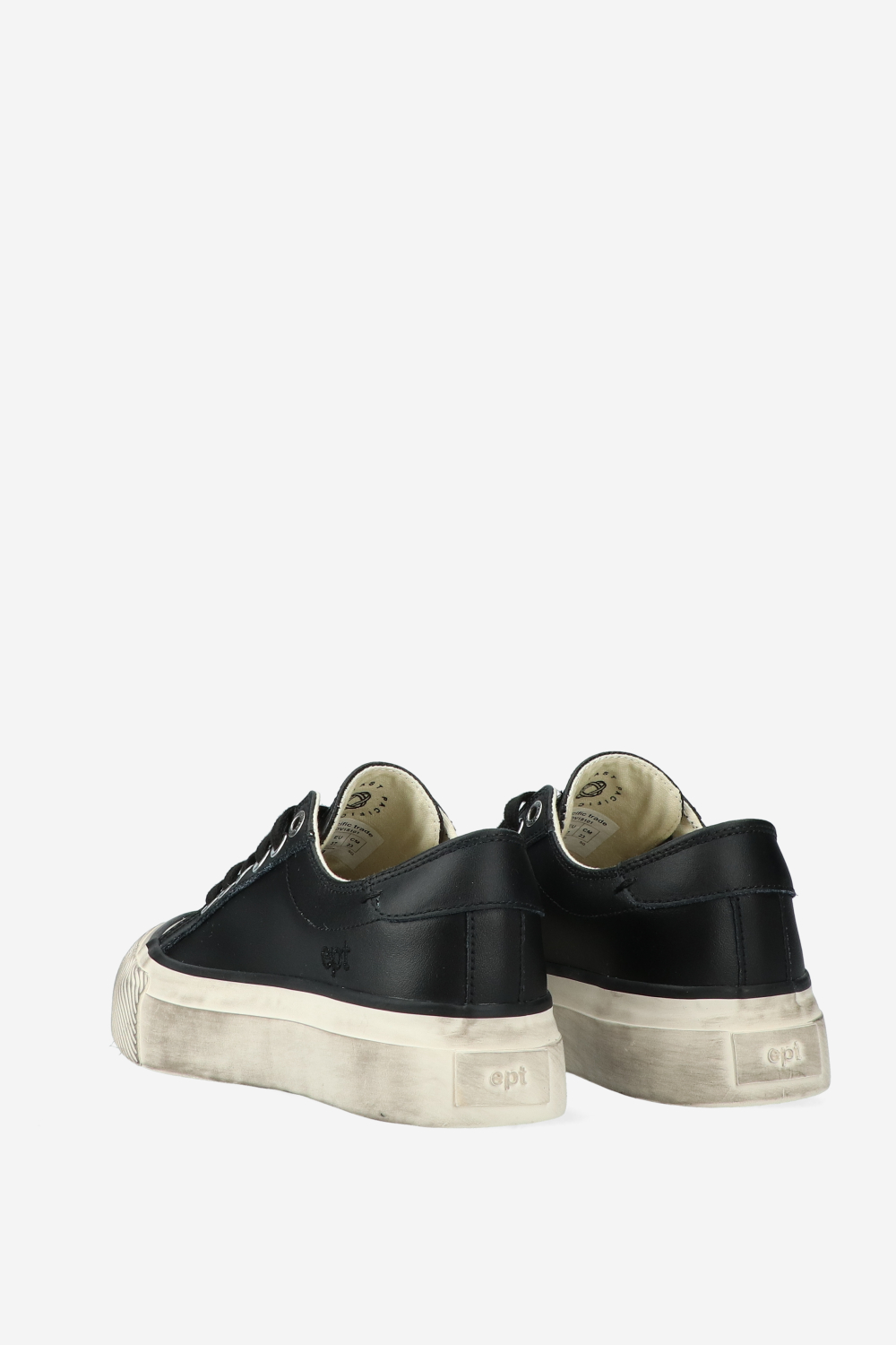 Dive vintage leather sneakers