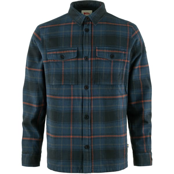 Chemise FJALLRAVEN ÖVIK LITE PADDED SHIRT M DARK NAVY-INDIGO BLUE