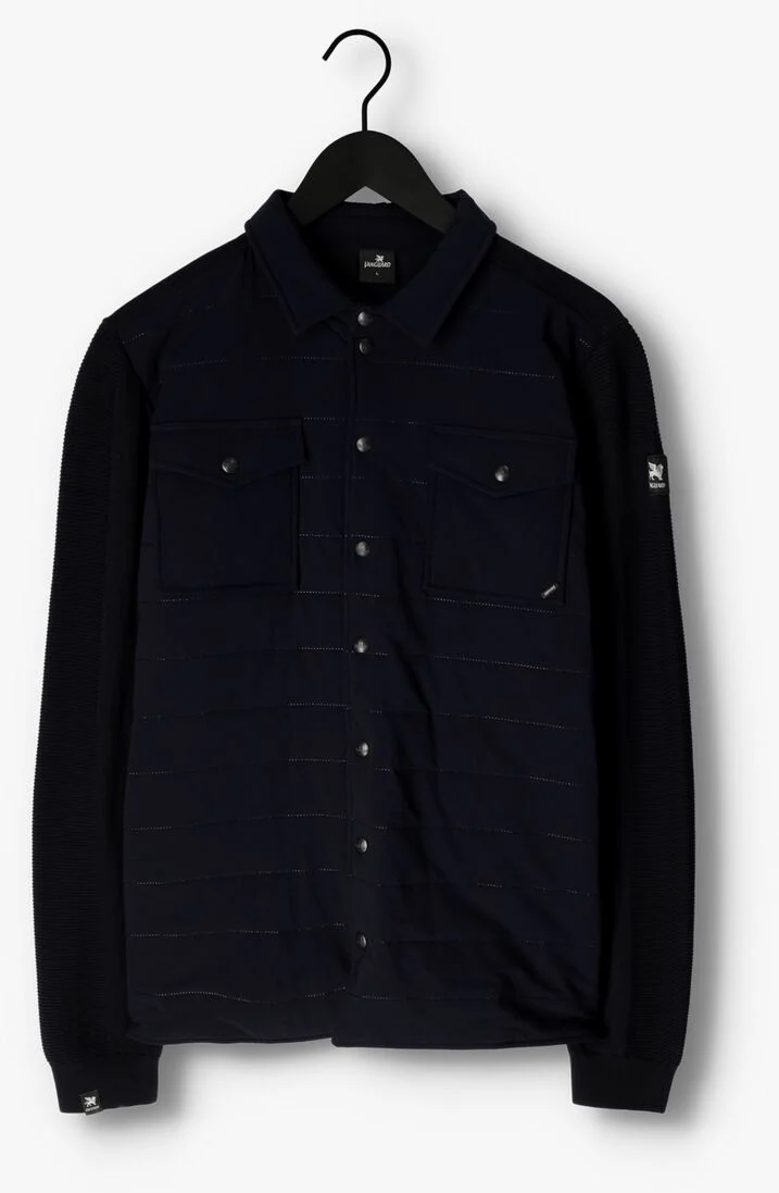 VANGUARD donkerblauwe vanguard jack in-between jacket cotton polyamide