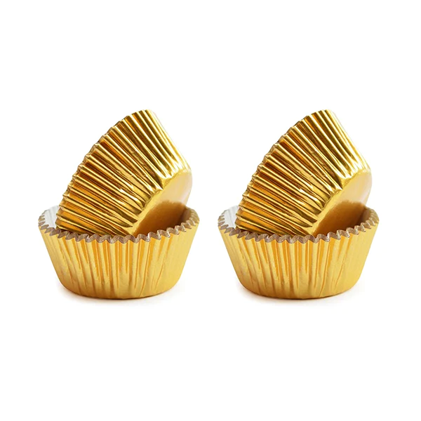 Lot de 96 caissettes dorées Scrapcooking