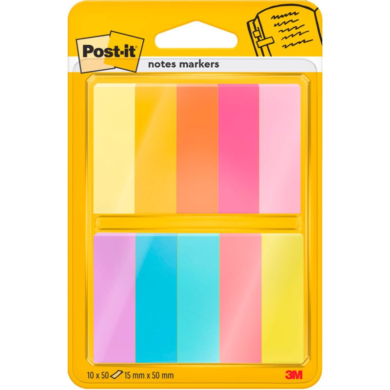 Marque-pages papier couleurs Post-It