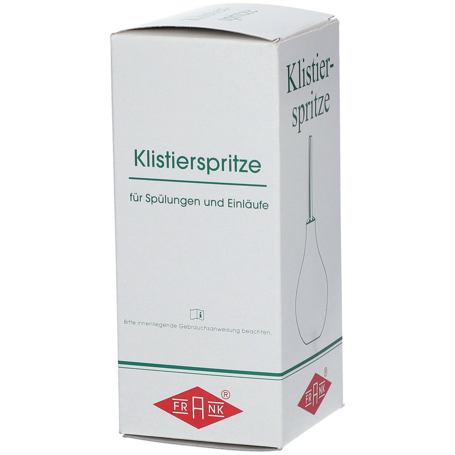FRANK® Klistierspitzen birnförmig mit Kanüle Gr. 2 - 90 ml