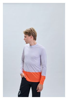 Maillot Manches Longues Poc MTB Pure Orange/Gris