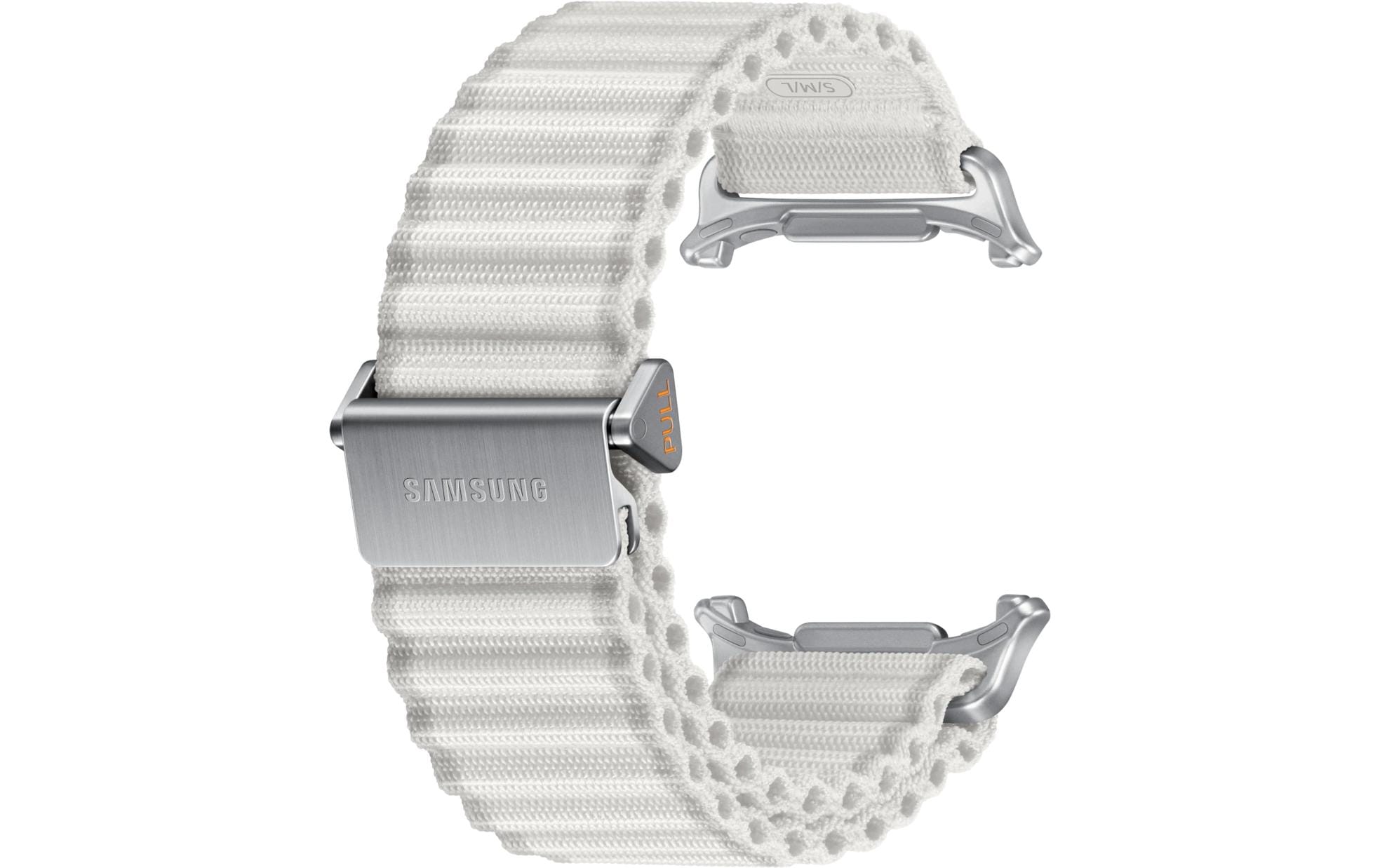 Armband Trail Band Galaxy Watch Ultra White SandWeiches Stoffarmband für die Samsung Galaxy Watch Ultra