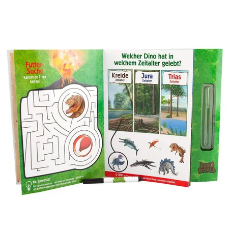 Depesche Dino World Wisch-und-Weg-Buch