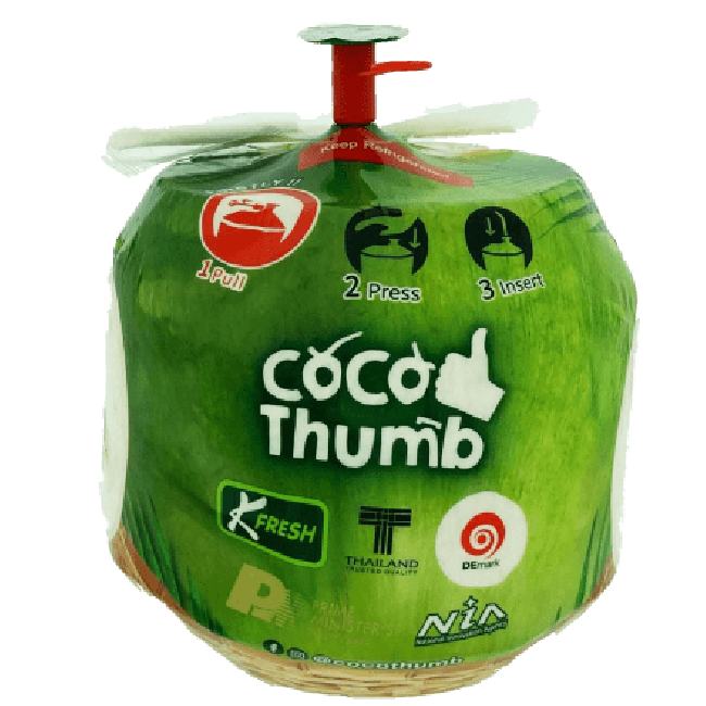 Coco Thumb Premium Quality Pure Coconut Water 1stuk