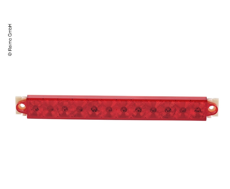 LED-Bremsschlußeuchte rot/chrome 9-32V, 2,0/0,3W IP67, 500 mm Kabel