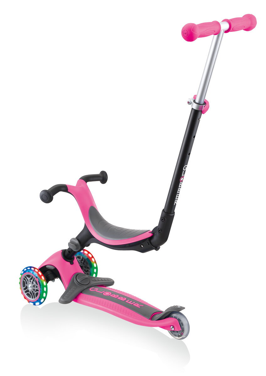 Globber Globber Roller Go-Up Sporty Plus Lights mit Leuchtrollen