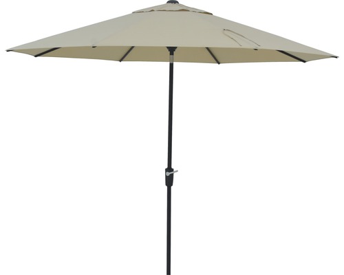 Cantilever parasol Sarry Soluna Ø 300 cm Polyester (PES) ecru