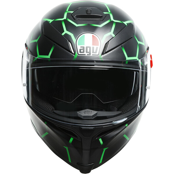 AGV - Casque K5 S Vulcanum Noir / Vert
