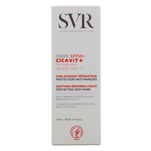 Crème réparatrice SPF50+ SVR Cicavit+ - Visage et corps
